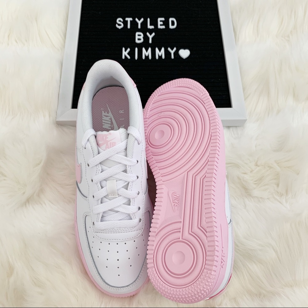 🌸 Nike Air Force 1 Shoes Sneakers PINK AF1 NWT - Picture 6 of 9